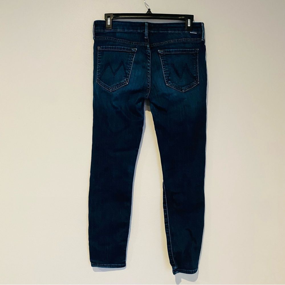MOTHER Dark Blue Women's Jeans - Picture 4 of 9